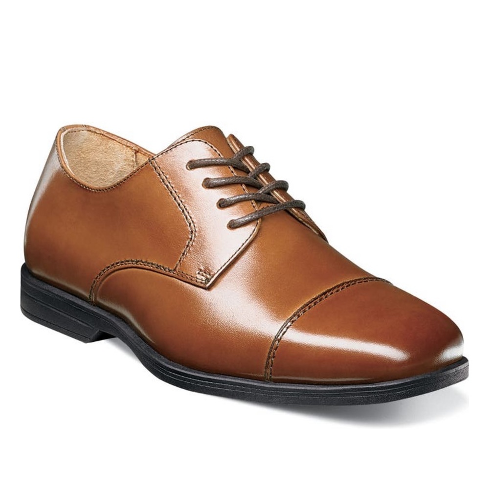 NWT Dress shoes cap toe derby lil boys size 13